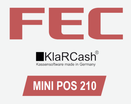 FEC Mini Pos 110 mit KlarCashMini