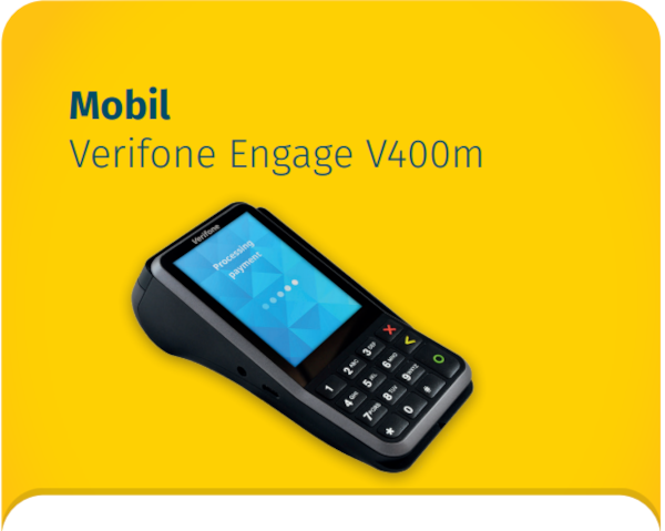 Mobil Verifone Engage V400m